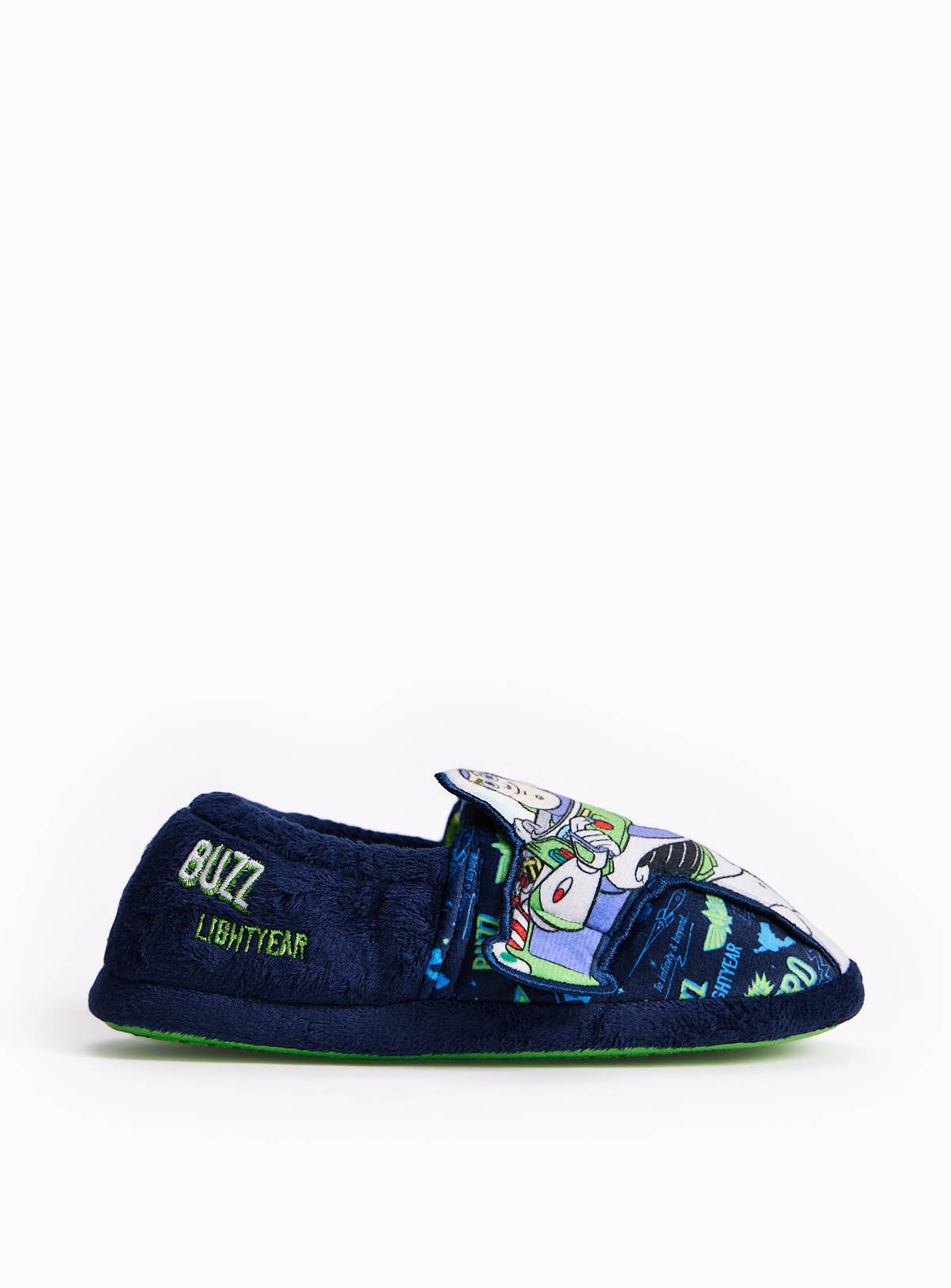 Toy Story Buzz Lightyear Cupsole Slippers 12-13 Infant - Image 2